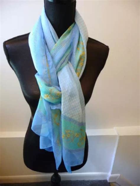 saks fifth avenue versace scarf|Versace Silk Scarf .